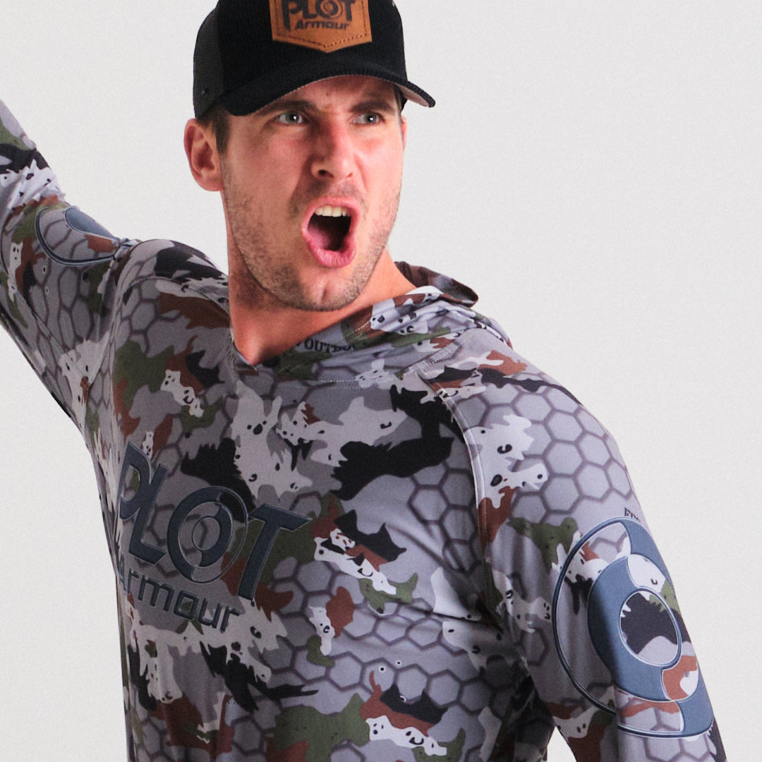 OFFICER - CAMO HOODIE