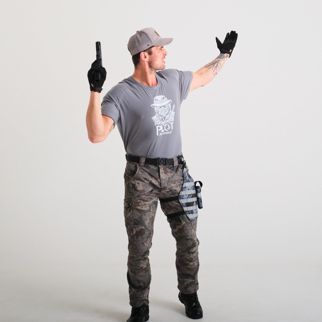 OFFICER - CAMO TACTICAL PANTS